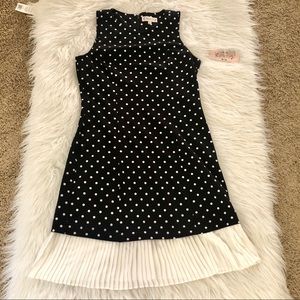 Nanette Lepore black white polka dot dress, 4